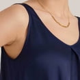 thumbnail image 5 of DHFJKG Summer Sleeveless Dresses Women Silk Satin Scoop Neck Home Wear Mini Dress Loungewear Backless Loose Fit Tunic Stylish Dresses, 5 of 9
