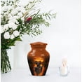 thumbnail image 7 of JAGASY Elephant Urns for Mother - Brown Small Urn for Ashes Adult Male - River Sunset Decorative Urn for Human Ashes Keepsake - Handcrafted Cremation Urns for Mom & Dad - (3 Inch), 7 of 7