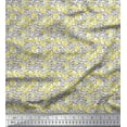 thumbnail image 1 of Soimoi Silk Fabric Flower Artistic Print Fabric by Yard 42 Inch Wide, 1 of 3