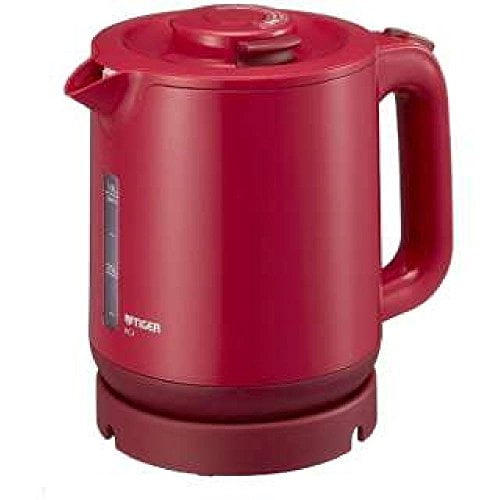 TIGER SteamLess Electric Kettle (1.0L)"WAKUKO" PCJA101R (Red)?Japan Domestic genuine products