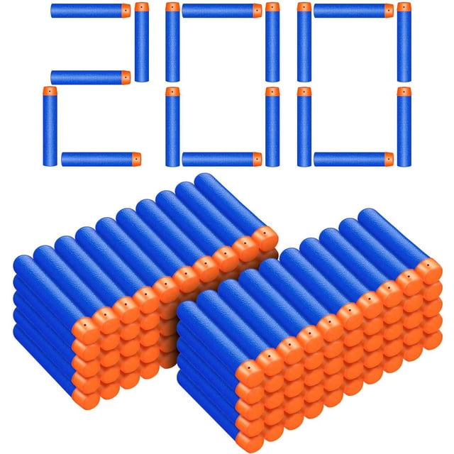 Recambio Nerf Dart Bullets para lanzadores N-Strike Elite, 200 unidades