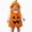 U365-Orange, variant on Infant Baby Boy Girl Halloween Outfit Ghost Costumes One Piece Hoodie Romper Bodysuit Cute Fall Winter Clothes(Grey,18-24 M)