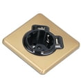 thumbnail image 1 of Wall Outlet, Bronze 250V Wall Socket  For Office Hotel For Parking Lots For Bedroom Kitchen, 1 of 8