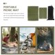 thumbnail image 2 of Cojín de picnic al aire libre de la estera plegable del asiento del asiento del asiento del asiento 2 unids, 2 of 8