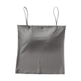 thumbnail image 2 of Camiseta sin mangas Hugo con tirantes de espagueti para mujer Gris Talla Única, 2 of 10