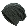 thumbnail image 2 of D-GROEE Women Men Stylish Winter Hip-hop Soft Stretch Knit Slouchy Beanie Hat Skull Cap, 2 of 8