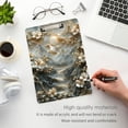 thumbnail image 5 of ALAZA Plastic Clipboard A4 Letter Size Decorative Clipboards for Students Women Men 9" x 12.5" Flowers Mountain, 5 of 6