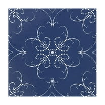 HomeStock Renaissance Rhapsody 12x12 Self Adhesive Vinyl Floor Tile in Navy Pearl - 20 Tiles - 20 sq. ft. Coverage - Peel and Stick DIY Installation - Easy 1.5mm Thickness