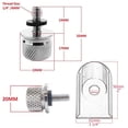 thumbnail image 2 of Rear Fender Seat Bolt Screw Nut Tab Screw Knob Cover For Harley Touring 1996-Up, 2 of 14