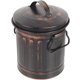 thumbnail image 4 of FELTECHELECTR Contenedor de cenizas con tapa para exteriores e interiores, cubo para almacenar carbón, soporte para carbón de barbacoa, accesorio para chimenea, 4 of 4
