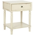 thumbnail image 2 of SAFAVIEH Siobhan Solid Rustic Nightstand with Storage Drawer, Vintage Cream, 2 of 4