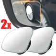 thumbnail image 4 of 2pcs Car Mirror Wide Angle Car Blind Spot Mirrors 360掳 Adjustable Auxiliary Rearview Mirrors HD Frameless Small Round Mirror A, 4 of 6