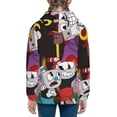 thumbnail image 3 of Boys Girls The Cuphead Show Hoodie 3D Print Pullover Hooded Long Sleeve Sweatshirts Tops Blouse with Pocket X-Large, 3 of 6