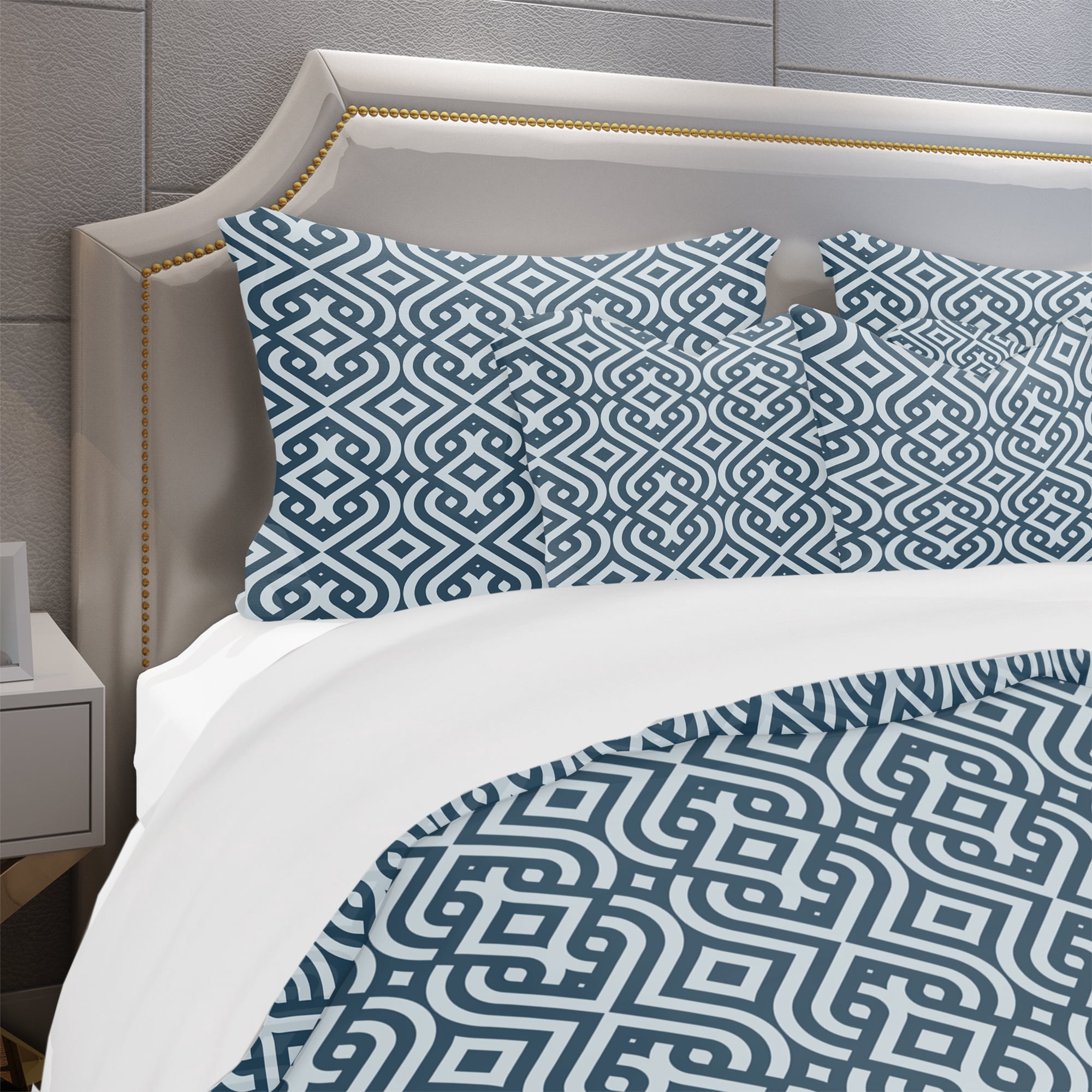 Designart 'Vintage Pattern' Scandinavian Duvet Cover Set