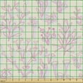 thumbnail image 2 of Nautical Fabric by the Yard, Abstract Marine Coral Branches Twigs Plants Grungy Pastel Colored Drawing, Upholstery Fabric for Dining Chairs Home Decor Accents, Eggshell Pale Pink by Ambesonne, 2 of 5