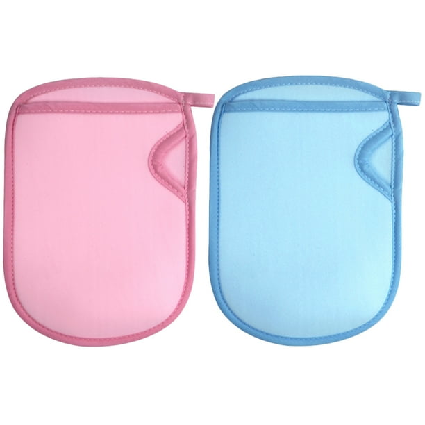 GOOHOCHY 4 Uds. Suministro de baño uso de baño manoplas exfoliantes guantes de ducha suministro de ducha