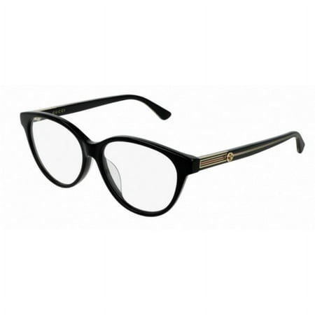 GUCCI GU-GG0379OA-001-53 Eyeglasses Size 53mm 18mm 145mm Black
