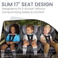 thumbnail image 5 of Britax Poplar S Convertible Car Seat, 2-in-1 Car Seat with Slim 17-Inch Design, ClickTight Technology, Glacier Graphite, 5 of 5
