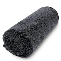 2 1 Pcs MagicDry Twist-Weave Microfiber Car Towel – Streak-Free, Ultra-Absorbent, Scratch-Safe