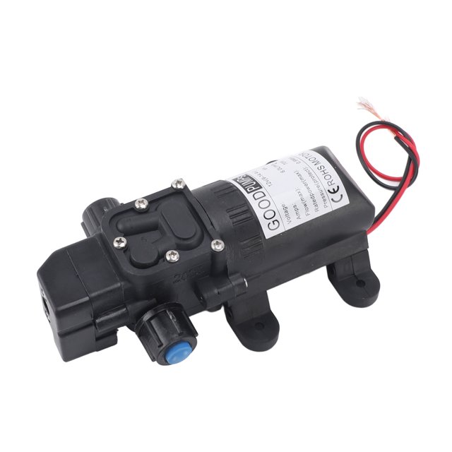 Bomba de Diafragma de Presión de Agua, Auticó AUTICO APAGADO DE 12V Mini Bomba de Diafragma Eléctrico Ahorro de Energía de Alta Eficiencia Para Lavadora de Automóvil