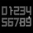 thumbnail image 2 of Hotfix Crystal Rhinestones Numbers Iron on Heat Transfer Bling 0-9 Self Adhesive Stickers, 2 of 9