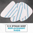 thumbnail image 5 of Almohadillas de Repuesto para Mopa una Vapor 3 Piezas PañO Triangular Lavable Limpieza Suelo Microfibra Almohadilla la Cabeza Accesorios, 5 of 5