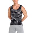 thumbnail image 6 of Lilvigor Men’s Premium Sweat Shaper Slimming Shapewear Workout Sauna Tank Top Vest Compression Heating Trapping Gymwear Camo, 6 of 7