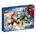 thumbnail image 1 of Set LEGO Super Heroes Batalla de los mechs Spiderman y Doctor Octopus 76198, 1 of 3