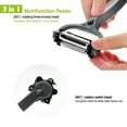 thumbnail image 4 of Cheers US Potato, Vegetable, Apple Peelers Fruit Peelers for Potato, Vegetable, Apple Peelers for kitchen Original Vegetable Peeler Carbon Steel Blade(Stainless Steel), 4 of 7
