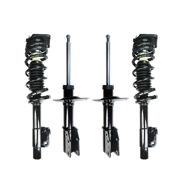 Set 4 Front Strut - Rear Quick Complete Strut For 1998 - 2003 Chevrolet Malibu
