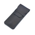 thumbnail image 1 of Personalized Retro Handmade Cowhide Pen Case Genuine Leather Pen Bag Pencil Case Multiple Colors Available Blue big, 1 of 4