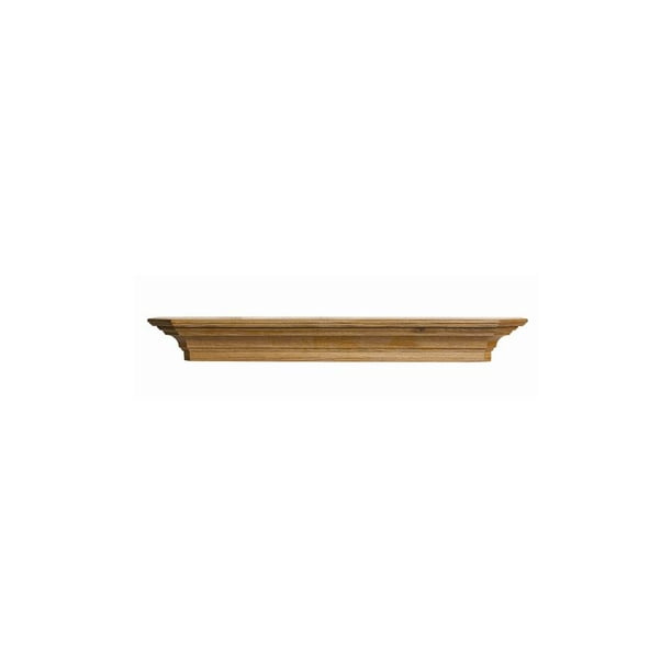 Bostonian Fireplace Mantel Shelf In Natural Oak Finish Natural Oak Walmart Com Walmart Com