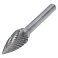 thumbnail image 4 of File, Arc Shape Die Grinder Drill Bit Pointed 2 Groove High Accuracy  For Metal For Wood, 4 of 8