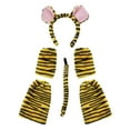 thumbnail image 4 of Juego de orejas y cola de Tigre negro amarillo para niños, 4 of 9