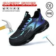 thumbnail image 6 of ywluxe Men's Work Shoes - TPU Sole, Steel Toe & Composite Toe, Lightweight with Puncture Proof, 6 of 10