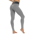 thumbnail image 4 of FUTATA Butt Lift Yoga Pants For Women Seamless Ruched Leggings Booty Tummy Control Running Biker Workout Pants Tights, 4 of 6