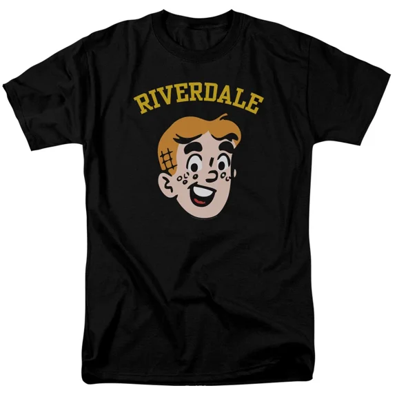 RARE Archie Comics Archie Riverdale T Shirt Licensed Comic Book Tee Black