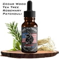 thumbnail image 2 of Aceite para el cuidado de la barba para hombres - Aroma Patriot, 28 ml - Ingredientes totalmente naturales, mantiene la barba y el bigote abundantes, suaves y saludables., 2 of 4