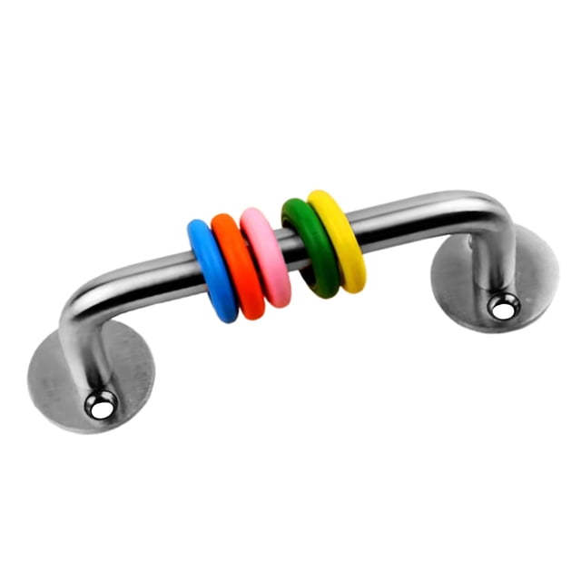 Tablero de actividades DIY Accesorios Desarrollo temprano Educativo Habilidad manual sensorial Mango con lazo