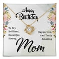 thumbnail image 6 of Happy Birthday to My Truly Amazing Mom Love Knot Necklace | To Mom, 6 of 6