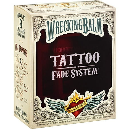 Wrecking Balm Microdermabrasion Tattoo Fade System, 1 pk