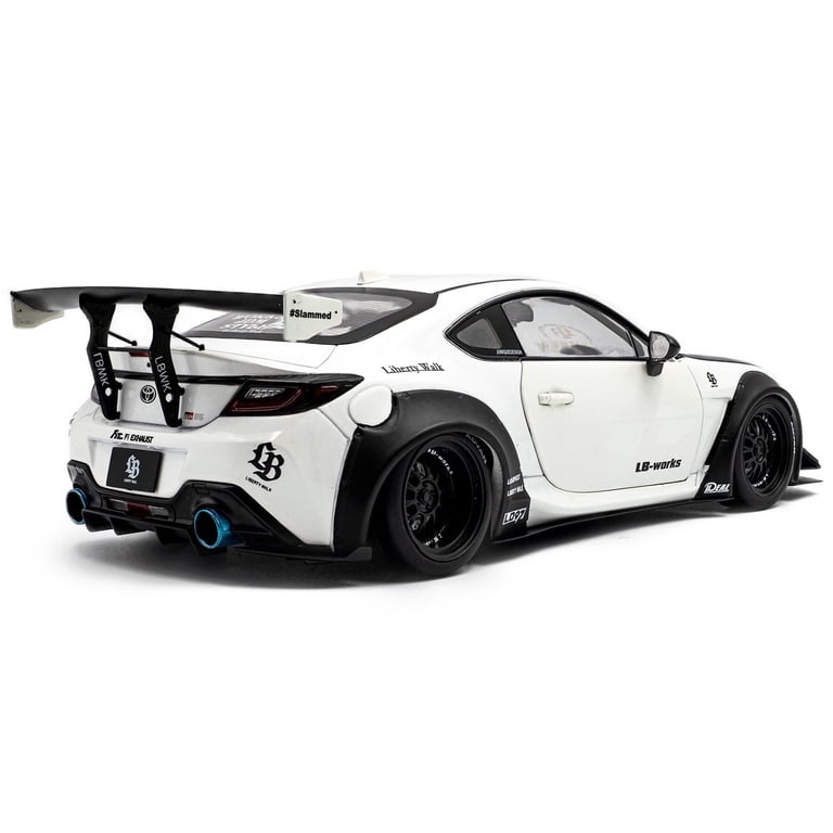 2024 Toyota GR86 w/Liberty Walk Body Kit, Pearl White - Solido