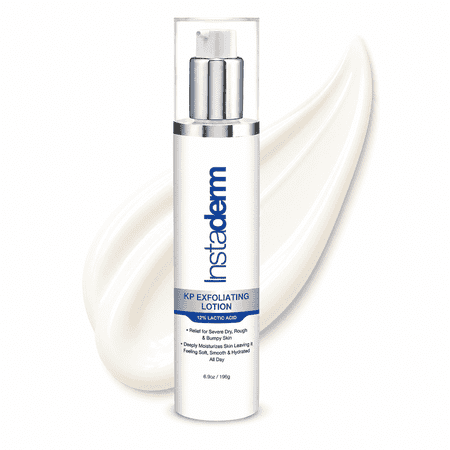 Keratosis Pilaris Treatment- KP Bump Eraser. Smoothing Exfoliating Moisturizing Lotion for Rough, Dry, Flakey & Bumpy Skin Conditions with Lactic Acid, AHA. Smooth Skin Body Cream.