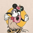 thumbnail image 3 of Disney - Mickey & Friends - Minnie Mouse - Hula Girl - Women's Lightweight French Terry Long Sleeve Shirt, 3 of 5