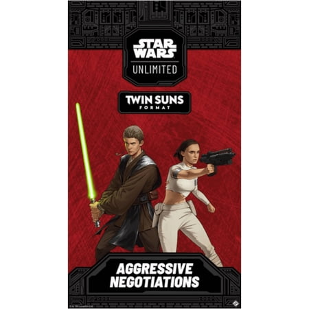 Star Wars: Unlimited Aggressive Negotiations: Anakin Skywalker and Padme Amidala Twin Suns Deck Twin Suns Deck