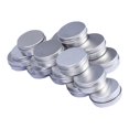 thumbnail image 1 of 24Pcs 5g Caja de aluminio Caja de crema de maquillaje vacía Contenedor cosmético Crema cosmética Tarro Olla Caja de rosca para viajes Plata, 1 of 7