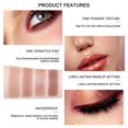 thumbnail image 2 of Eye Shadow Quad With Pearlescent And Matte Shades, Long-lasting And Smudge-proof, Perfect For Student's Daily Makeup., 2 of 5