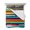 Multicolor, variant on Colorful Striped King Size Down Alternative Comforter, Lightweight Comforter Quilt Bedding Set with Pillow Shams Modern Abstract Art Retro All Seasons Bed Comforter Duvet Insert 96"x106"