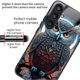 thumbnail image 2 of For Samsung Galaxy S25 Case Tempered Glass Back Cover with Pattern Printing - Lion Crown, 2 of 2