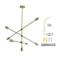 thumbnail image 1 of XingJian LLC Suspension Géométrique - Design Unique, Stable et Durable, 6 Lumières, 1 of 10